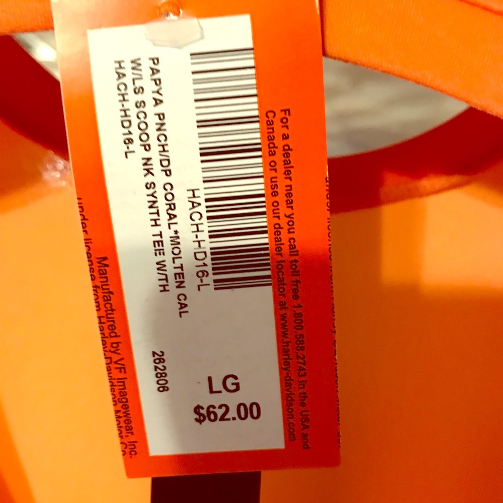 NWT Long-sleeve Harley-Davidson Shirt